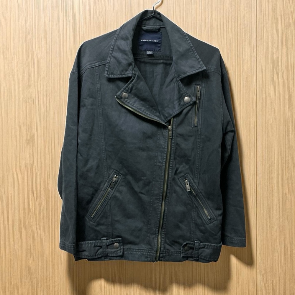 American Eagle Stylish Silver Hardware Jacket - image 3